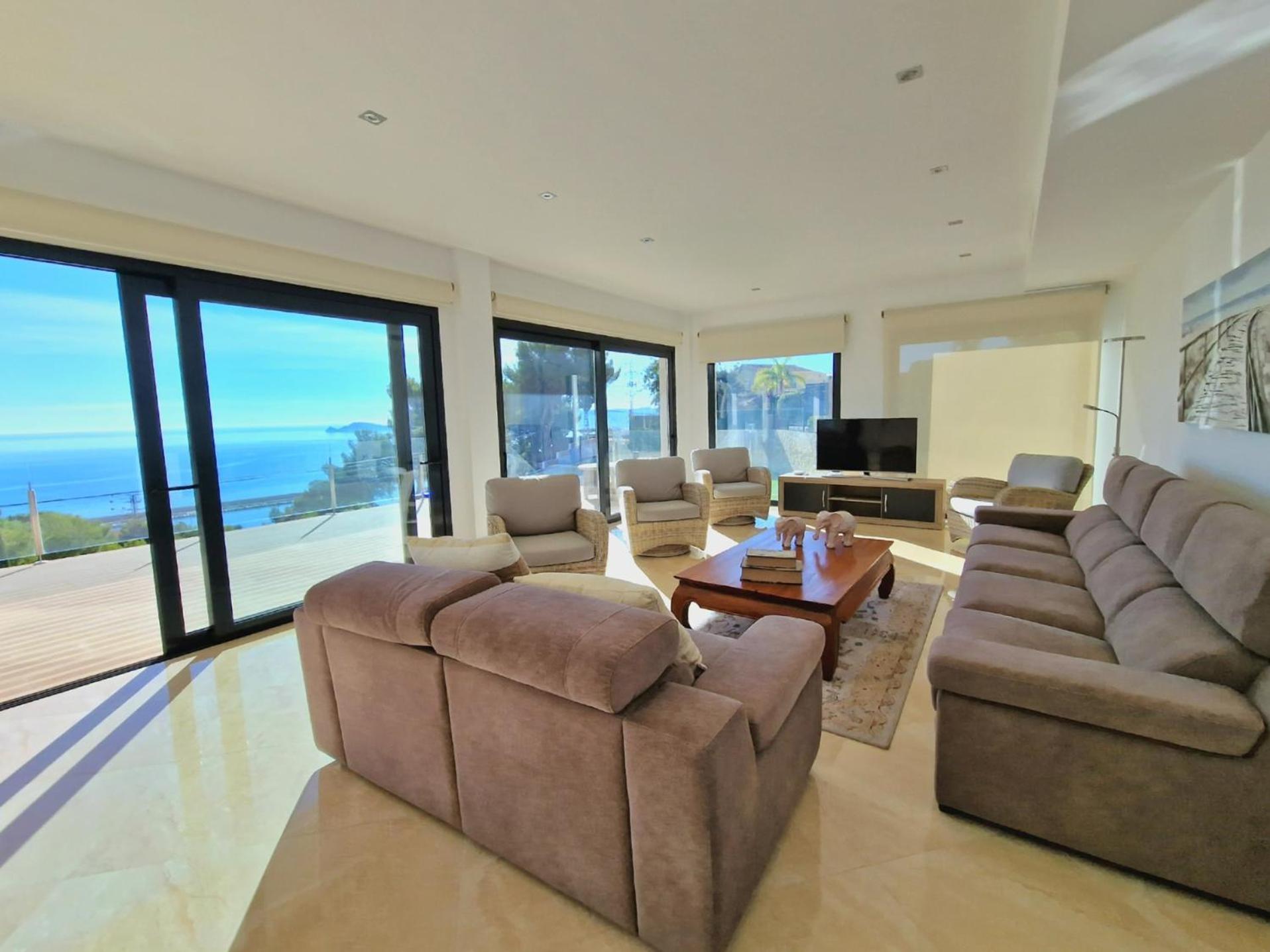 Villa Lujo Con Vistas Al Mar Villa Dulcinea By El Conserje, Cerca Del Puerto Y Sus Servicios Javea Exterior photo