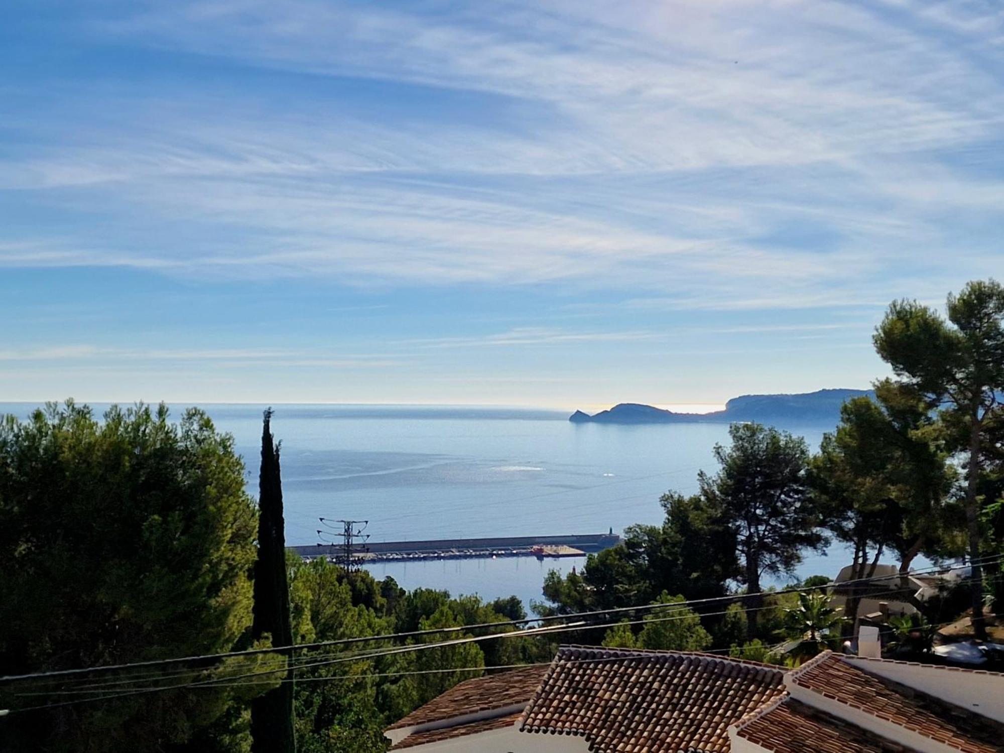 Villa Lujo Con Vistas Al Mar Villa Dulcinea By El Conserje, Cerca Del Puerto Y Sus Servicios Javea Exterior photo
